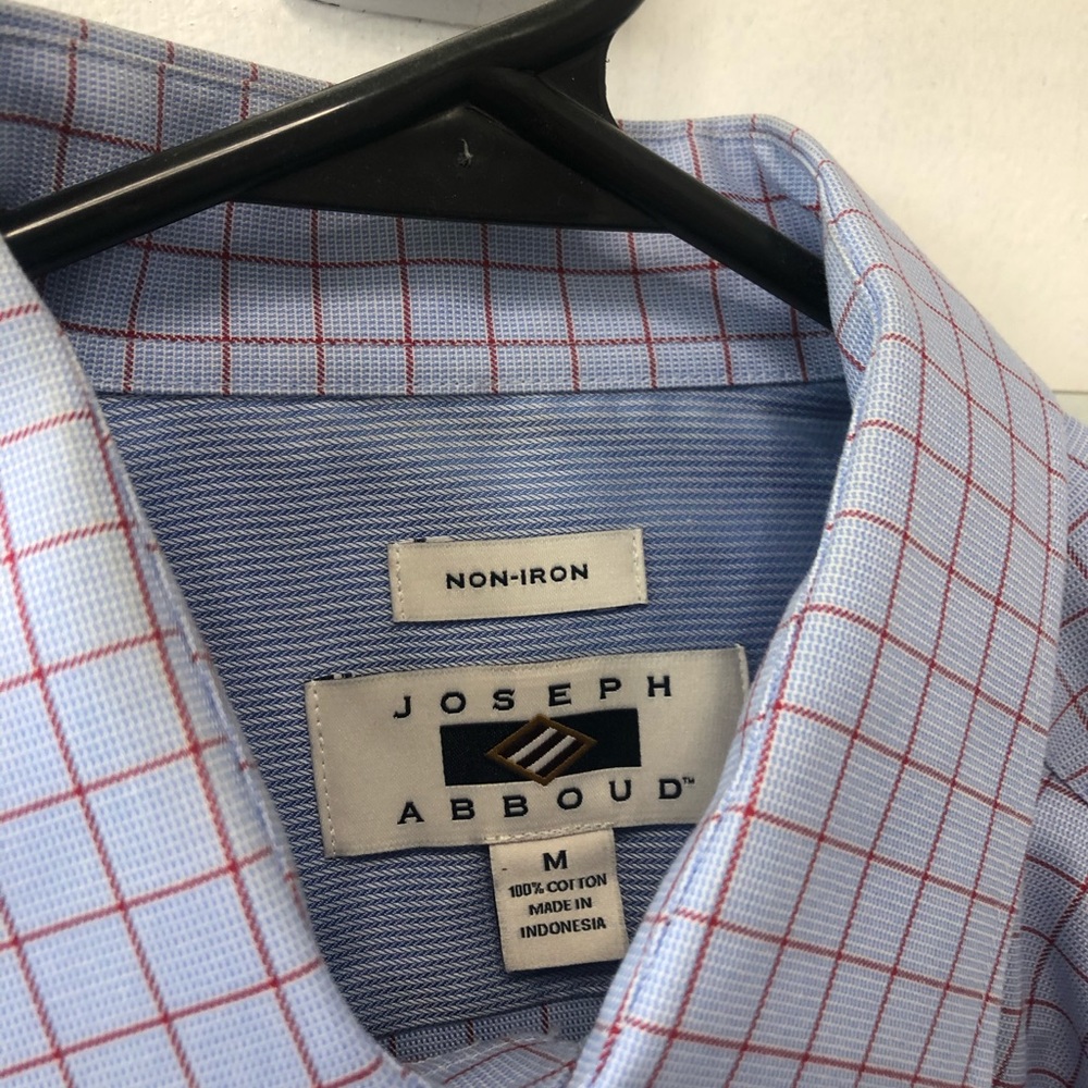 Blue dress shirt Size M Joseph Abboud